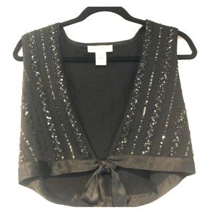 White House Black Market Sequined Shrug